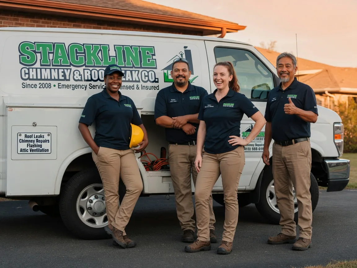 Chimney flashing repair company in Gilmer, TX